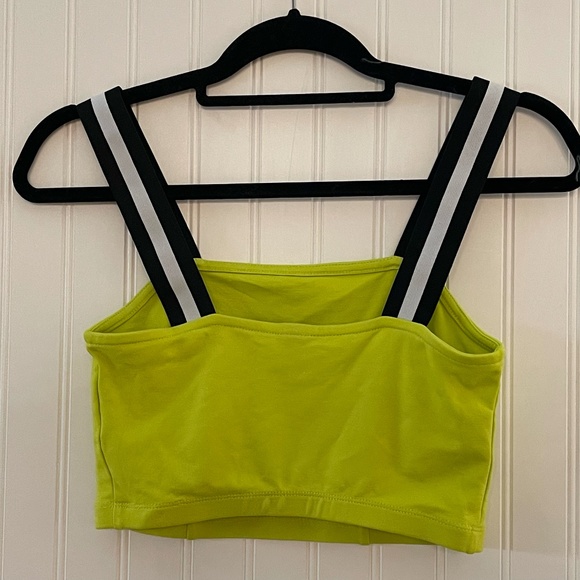 WILD FABLE cropped top with elastic straps. Item#0093 - Picture 4 of 6